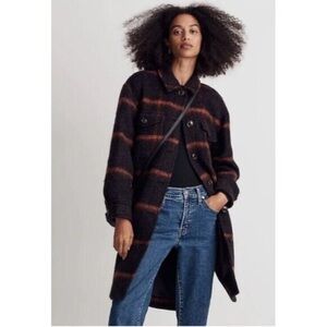 Madewell Long Shirt-Jacket Size S